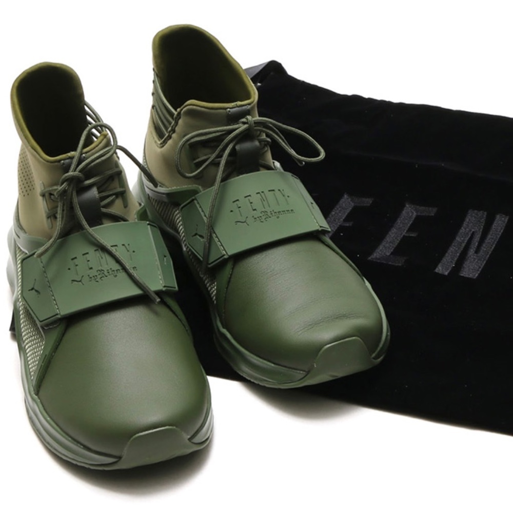 puma the trainer hi by fenty cypress - Picture 6 of 8